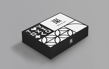 TVXQ Travel Kit Package Box Concept Design | Sugar Design